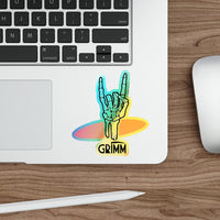 GRIMM Rock On Holographic Stickers