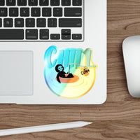 GRIMMY Life's a Beach Holographic Stickers