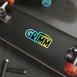 GRIMM Logo Holographic Stickers