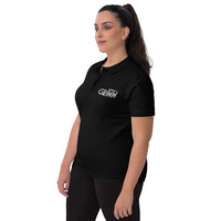 GRIMM Embroidered Black Polo