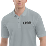 GRIMM Polo Black Logo