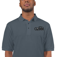 GRIMM Polo Black Logo
