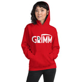 GRIMM Hoodie White Logo